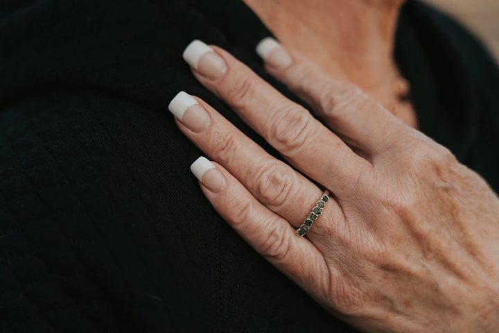 Evergreen · January Stackable Ring · Rings ·  Little Sycamore