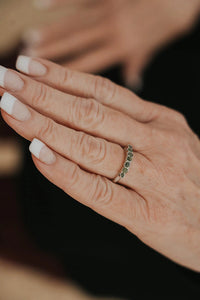 Evergreen · January Stackable Ring · Rings ·  Little Sycamore