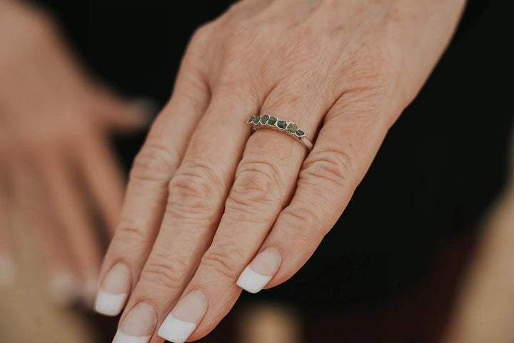 Evergreen · January Stackable Ring · Rings ·  Little Sycamore