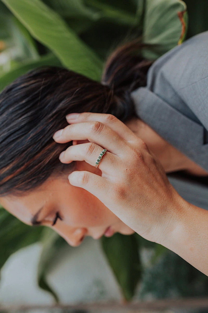Evergreen · January Stackable Ring · Rings ·  Little Sycamore