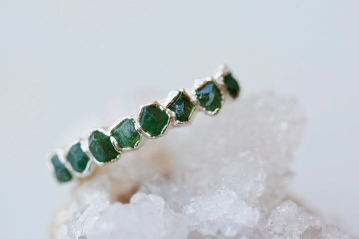 Evergreen · January Stackable Ring · Rings ·  Little Sycamore