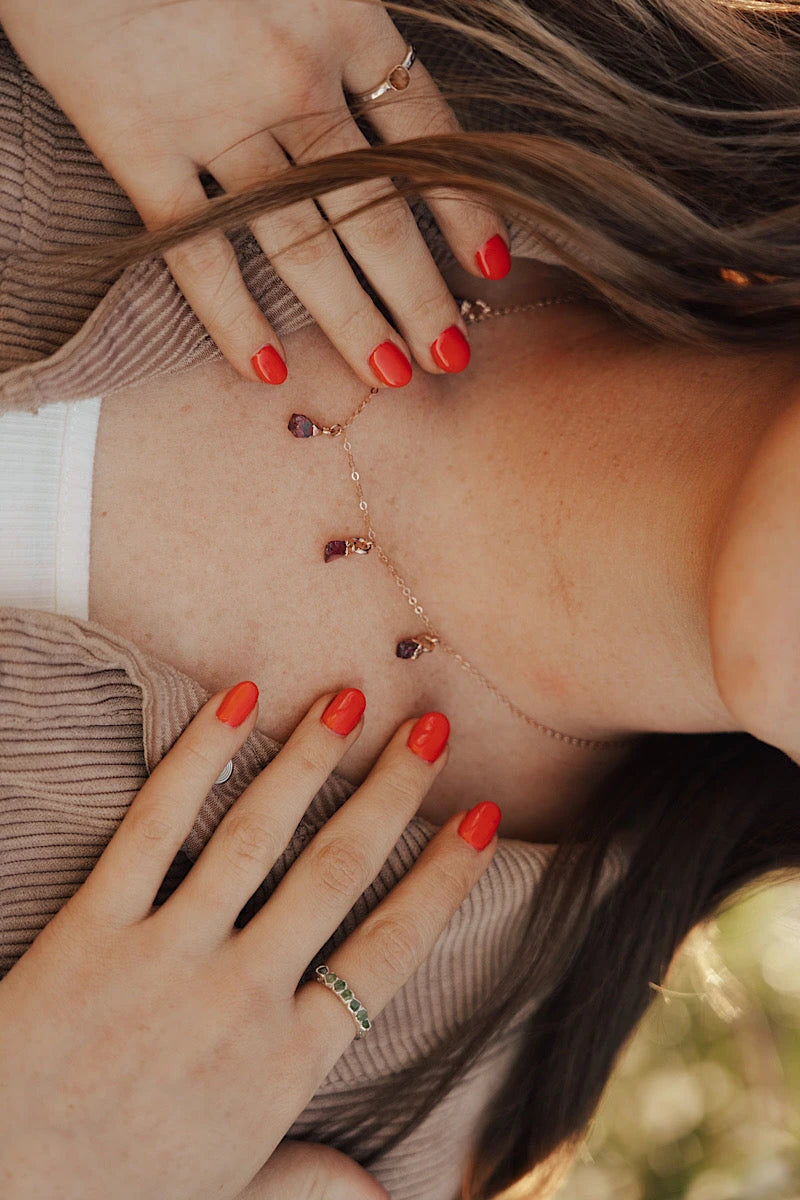 Evergreen · January Stackable Ring · Rings ·  Little Sycamore