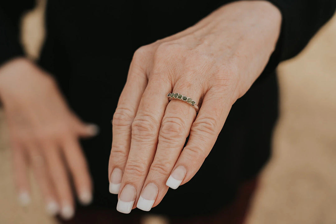 Evergreen · January Stackable Ring · Rings ·  Little Sycamore