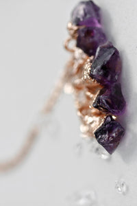 February Raindrops Necklace · Amethyst · Necklaces ·  Little Sycamore