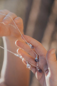 February Raindrops Necklace · Amethyst · Necklaces ·  Little Sycamore