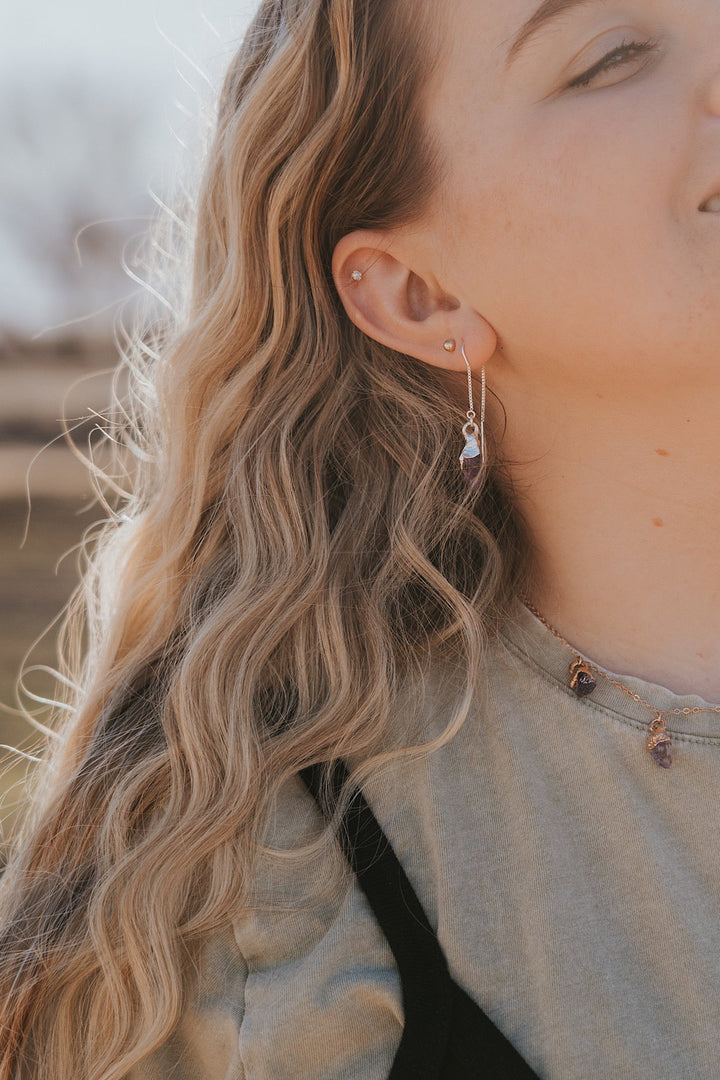 February Raindrops Necklace · Amethyst · Necklaces ·  Little Sycamore