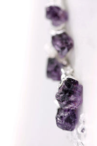 February Raindrops Necklace · Amethyst · Necklaces ·  Little Sycamore
