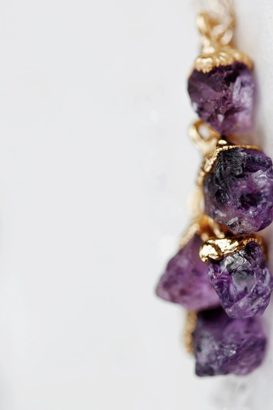 February Raindrops Necklace · Amethyst · Necklaces ·  Little Sycamore