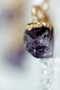 February Raindrops Necklace · Amethyst · Necklaces ·  Little Sycamore