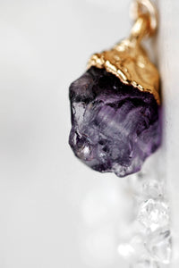 February Raindrops Necklace · Amethyst · Necklaces ·  Little Sycamore