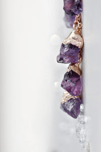 February Raindrops Necklace · Amethyst · Necklaces ·  Little Sycamore