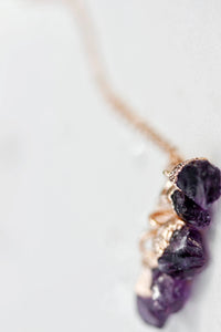 February Raindrops Necklace · Amethyst · Necklaces ·  Little Sycamore