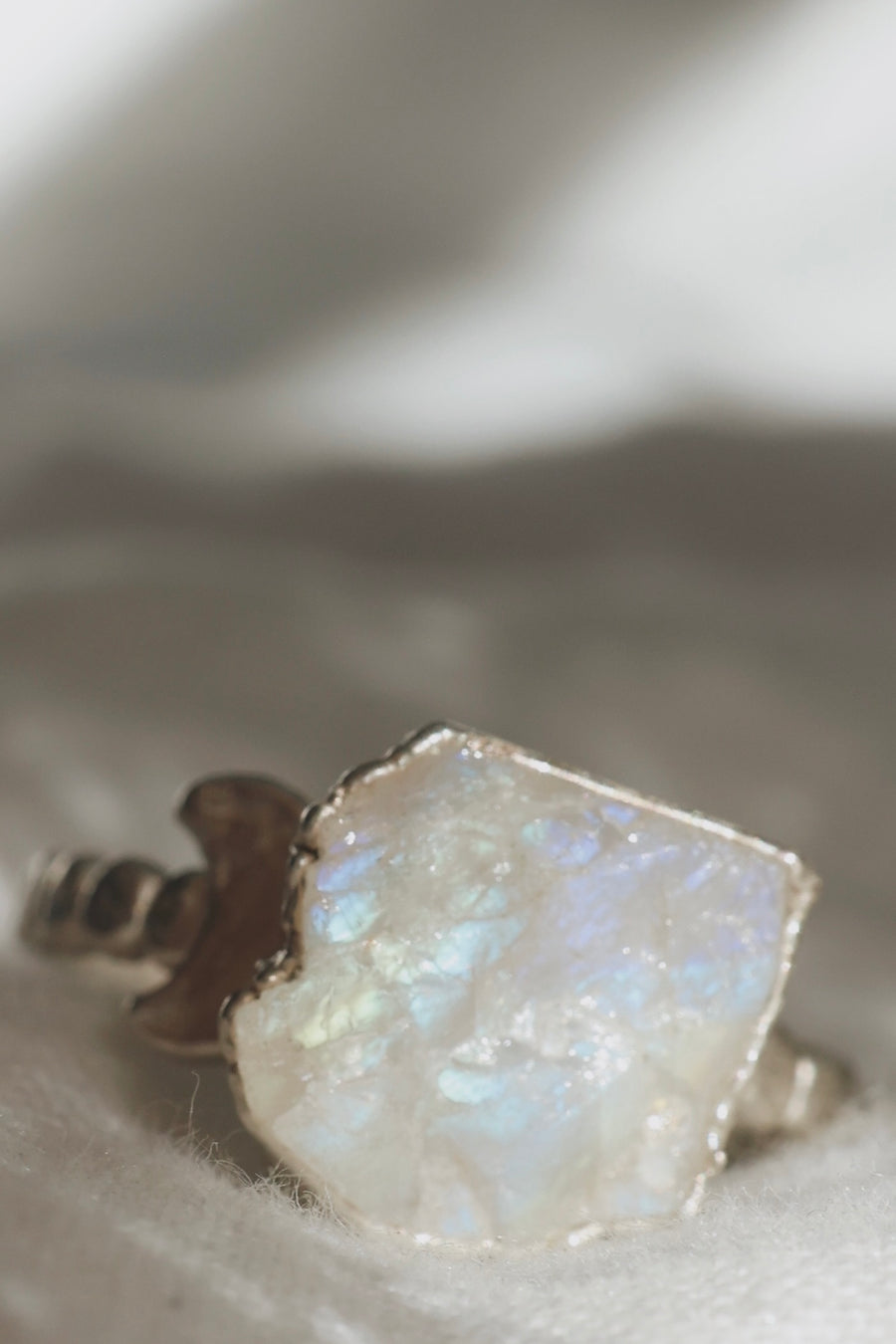 Luna · Moonstone Ring - Little Sycamore