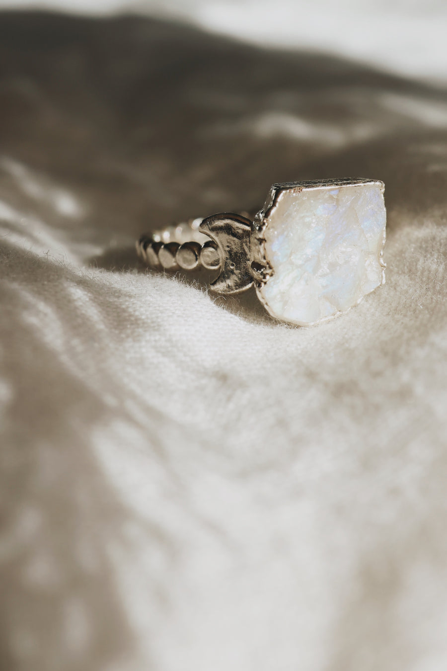Luna · Moonstone Ring - Little Sycamore