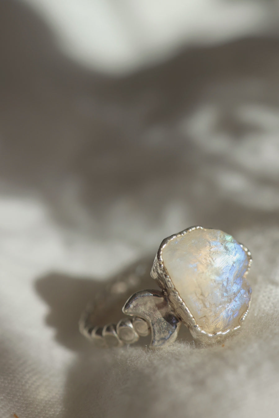 Luna · Moonstone Ring - Little Sycamore