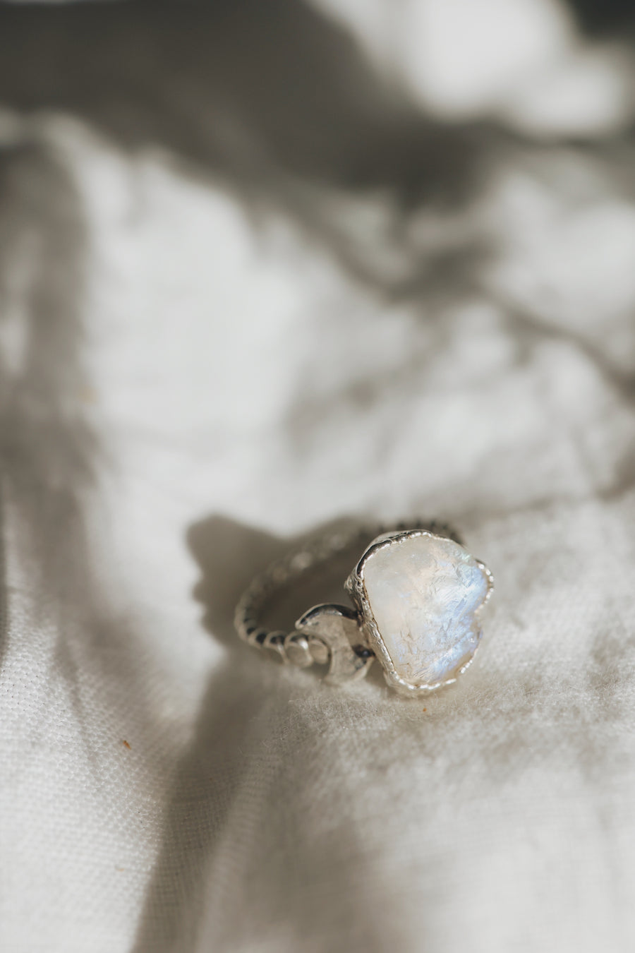 Luna · Moonstone Ring - Little Sycamore