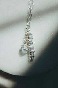 Cascade Necklace · Aquamarine (Limited Edition) - Little Sycamore