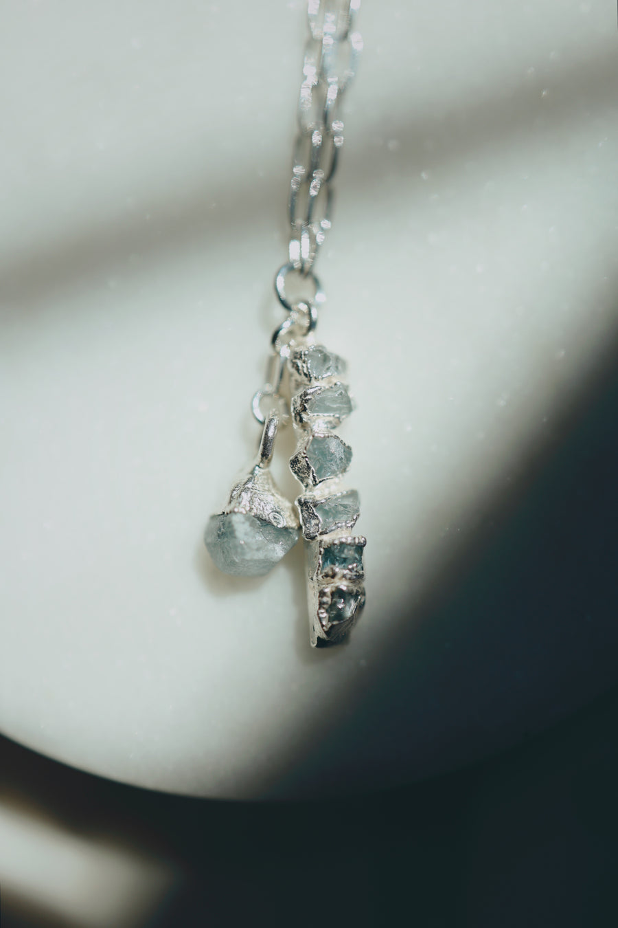 Cascade Necklace · Aquamarine (Limited Edition) - Little Sycamore