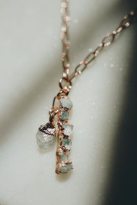 Cascade Necklace · Aquamarine (Limited Edition) - Little Sycamore