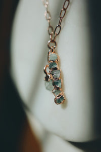 Cascade Necklace · Aquamarine (Limited Edition) - Little Sycamore