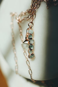 Cascade Necklace · Aquamarine (Limited Edition) - Little Sycamore