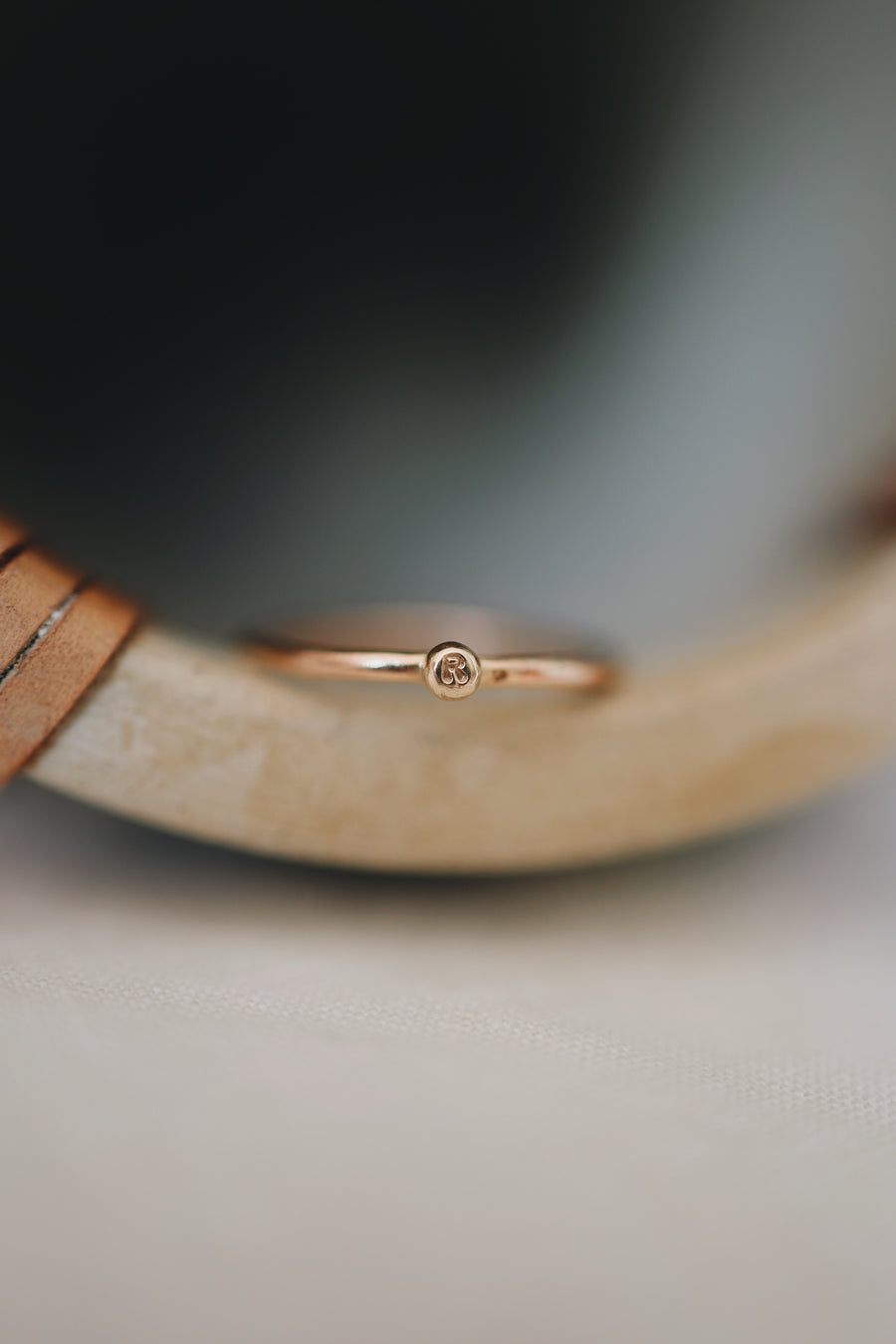Little Initial Ring · For Valentine's Day - Little Sycamore
