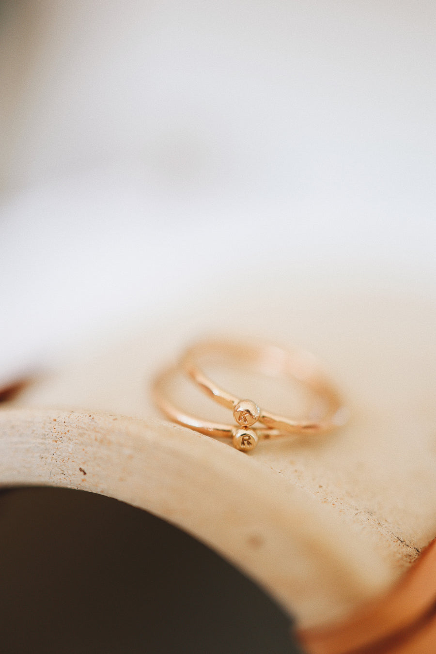 Little Initial Ring · For Valentine's Day - Little Sycamore