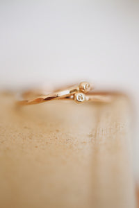 Little Initial Ring · For Valentine's Day - Little Sycamore