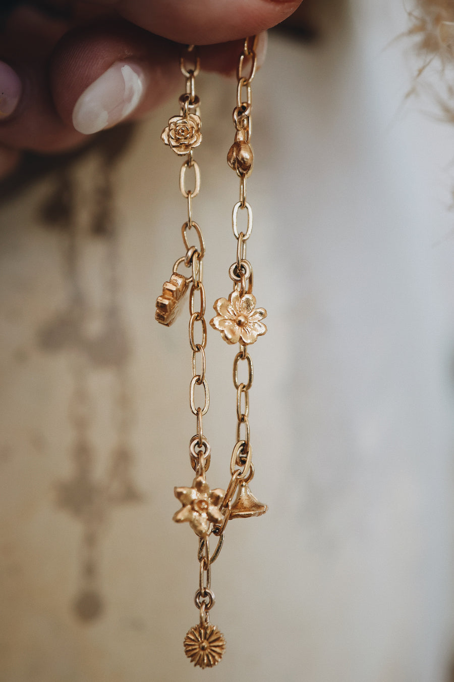 Birthflower Bracelet, Anklet, or Necklace · Customizable - Little Sycamore
