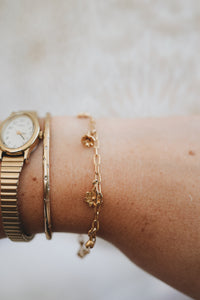 Birthflower Bracelet, Anklet, or Necklace · Customizable - Little Sycamore