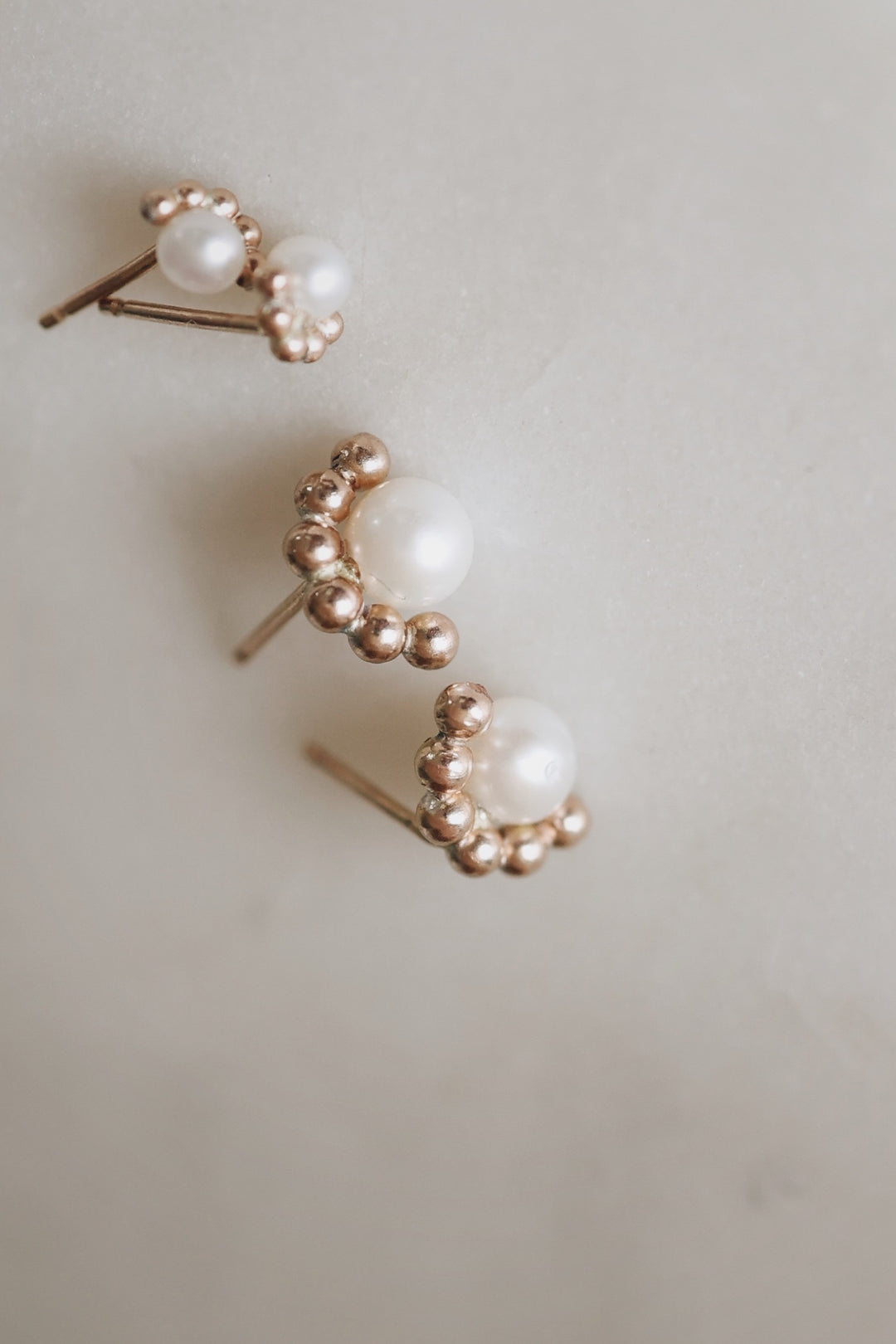 Pearl Rainbow Earrings