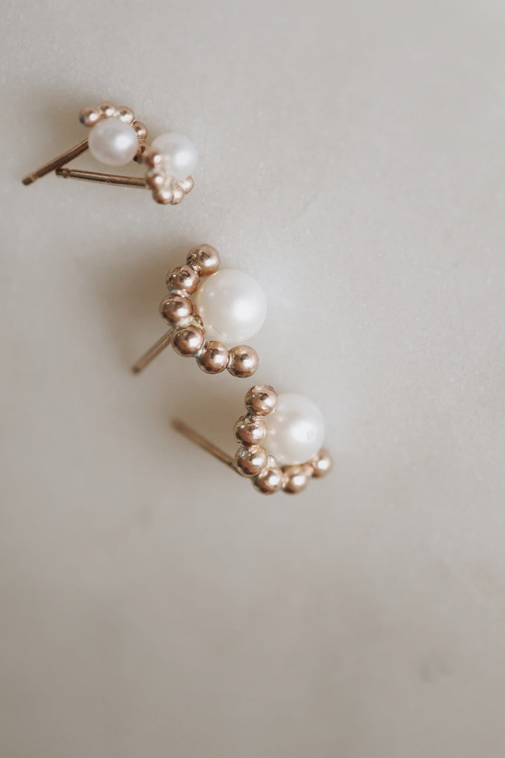 Pearl Rainbow Earrings
