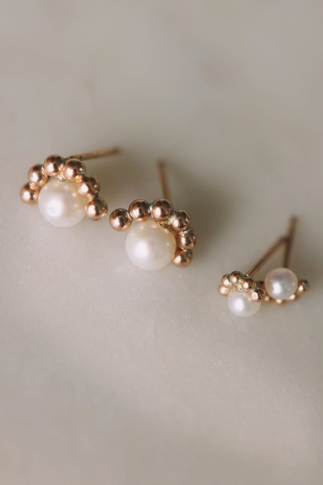 Pearl Rainbow Earrings