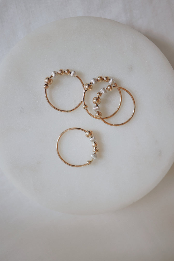 Beaded Fidget Ring