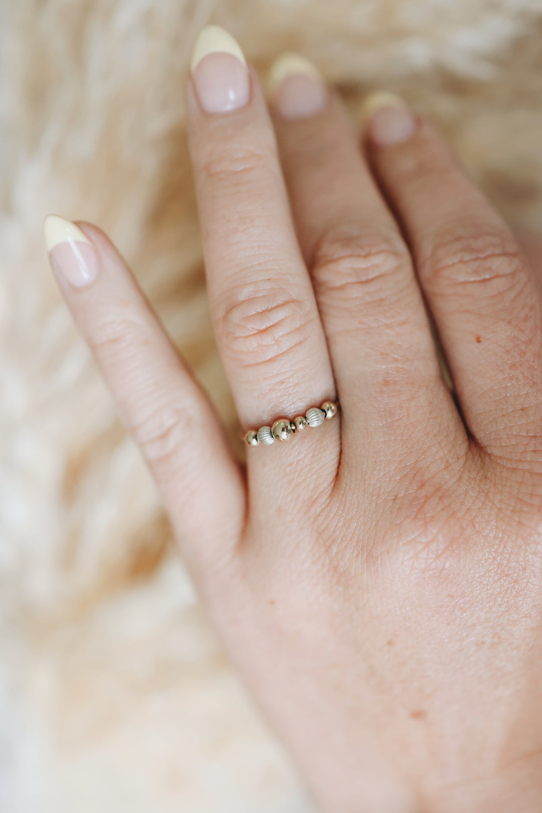 Beaded Fidget Ring