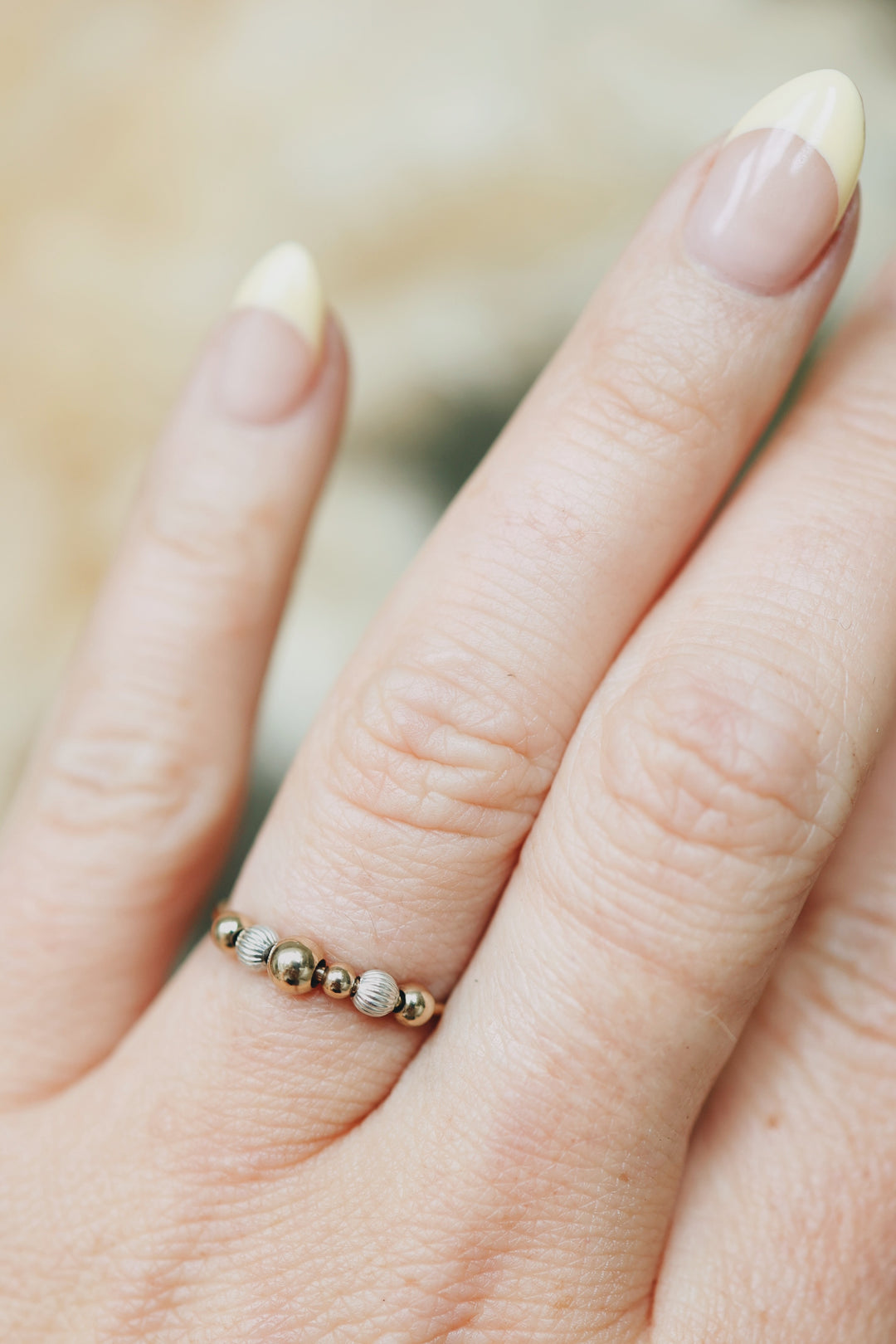 Beaded Fidget Ring