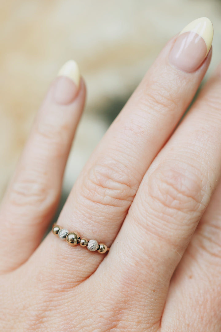 Beaded Fidget Ring