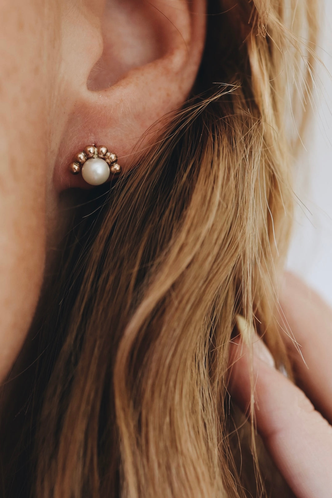 Pearl Rainbow Earrings