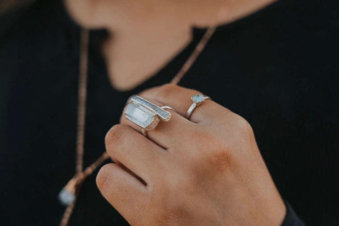 Glacier · Aquamarine Ring · Rings ·  Little Sycamore