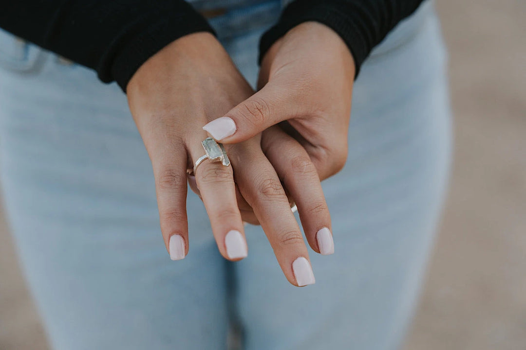 Glacier · Aquamarine Ring · Rings ·  Little Sycamore