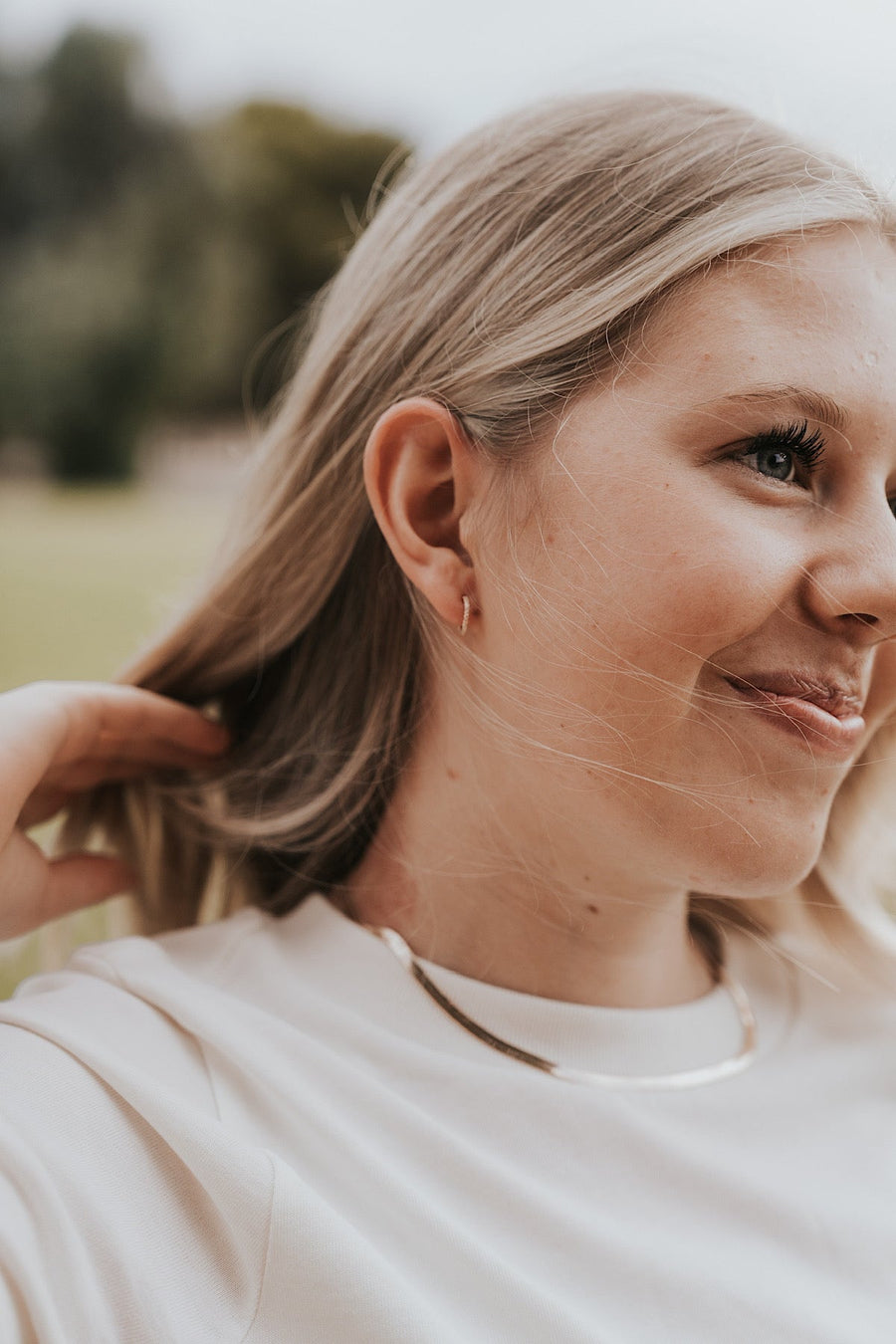 Glimmer Hoop Earrings · Earrings ·  Little Sycamore
