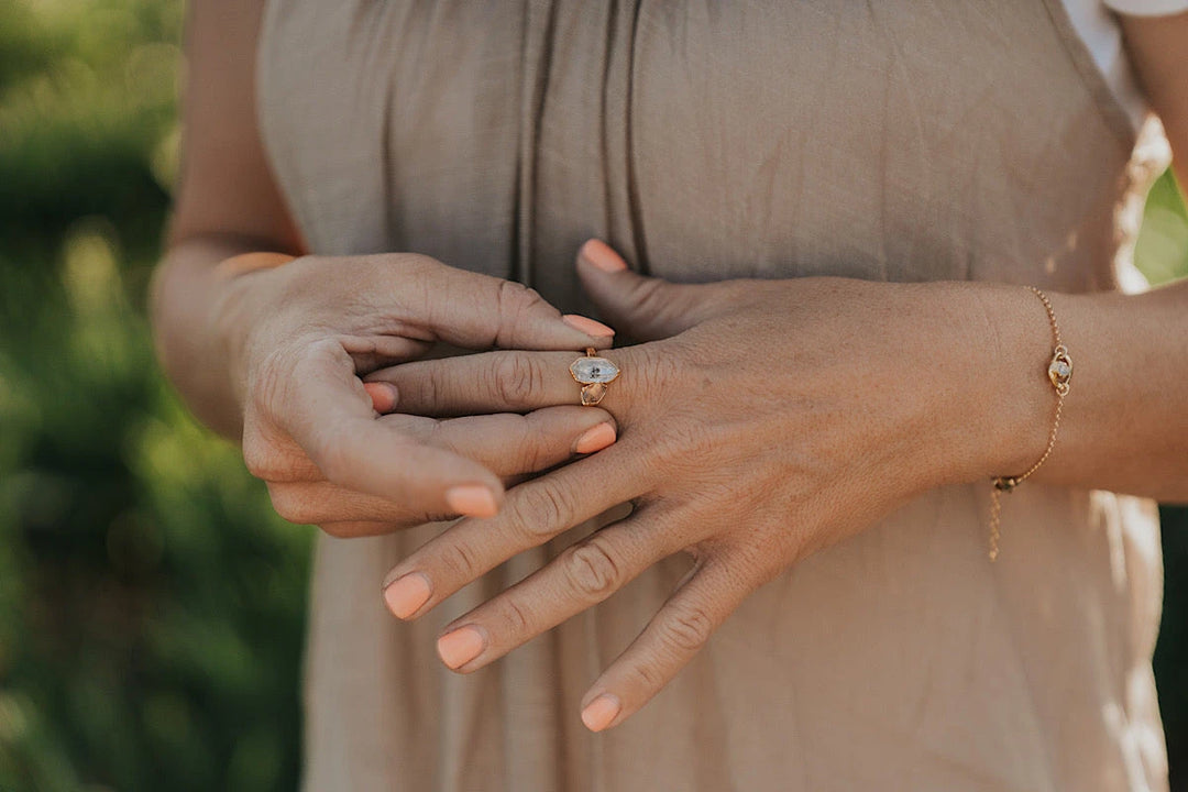 Guardian Angel · Quartz Ring · Rings ·  Little Sycamore