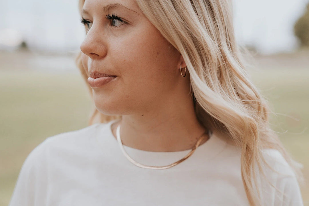 Hammered Hoop Earrings · Earrings ·  Little Sycamore