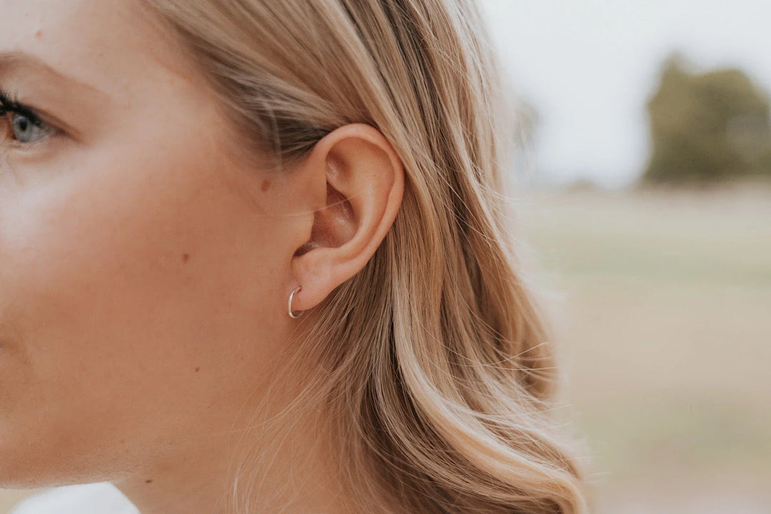 Hammered Hoop Earrings · Earrings ·  Little Sycamore