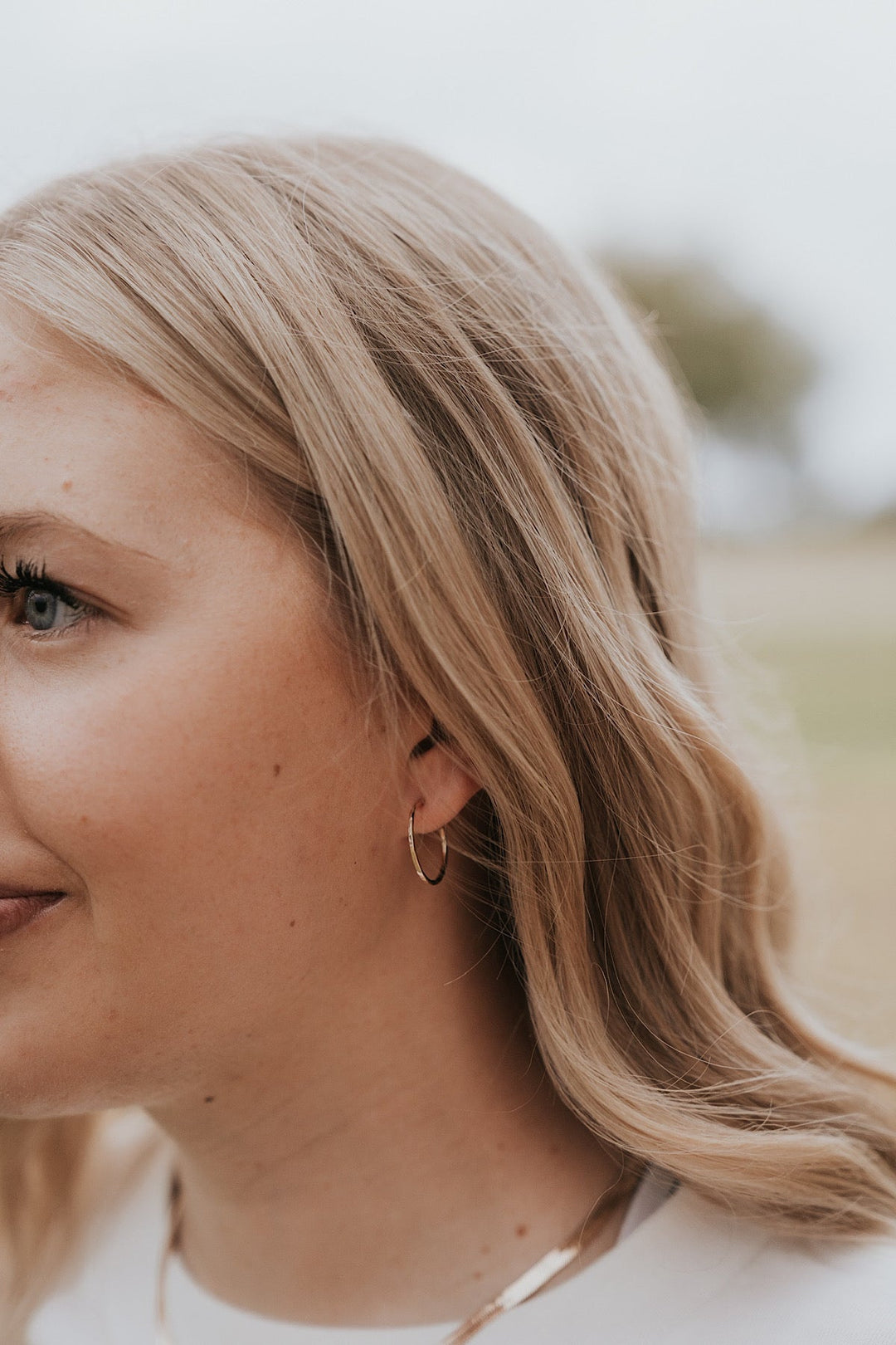 Hammered Hoop Earrings · Earrings ·  Little Sycamore