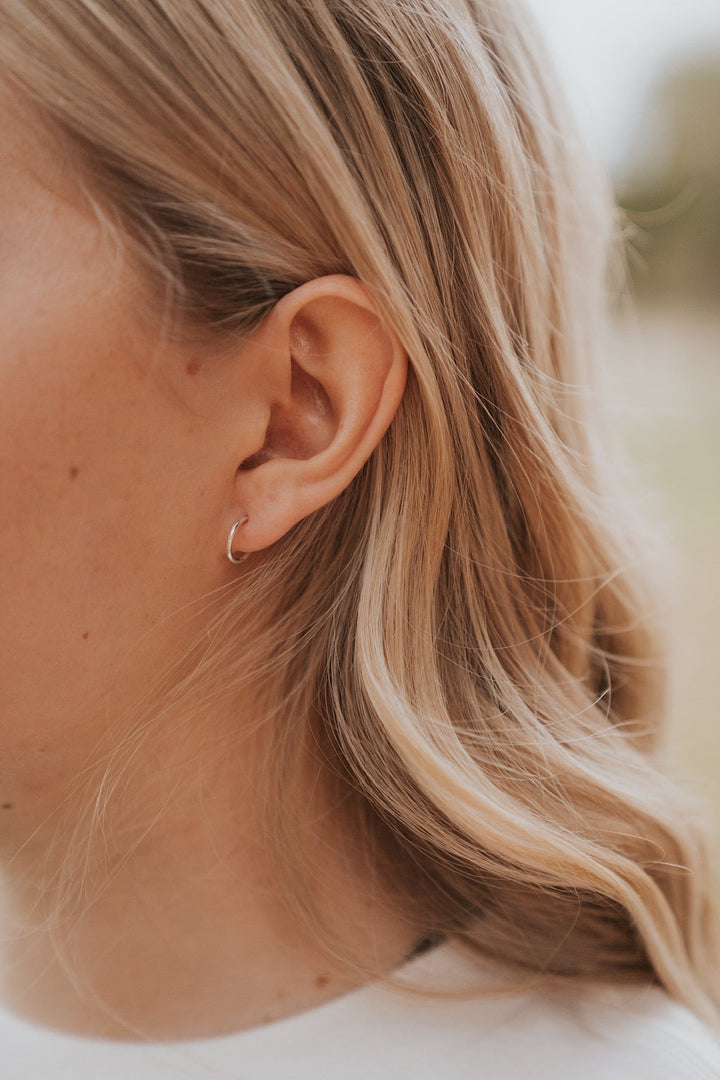 Hammered Hoop Earrings · Earrings ·  Little Sycamore