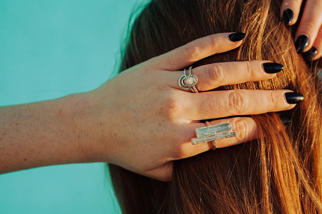 Hammered Rainbow Ring · Rings ·  Little Sycamore