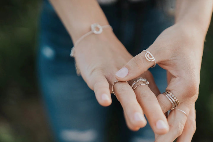 Hammered Rainbow Ring · Rings ·  Little Sycamore