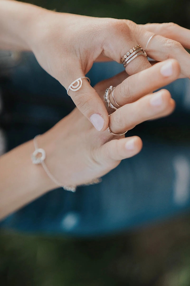 Hammered Rainbow Ring · Rings ·  Little Sycamore
