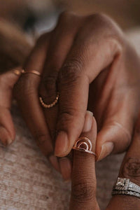 Hammered Rainbow Ring · Rings ·  Little Sycamore